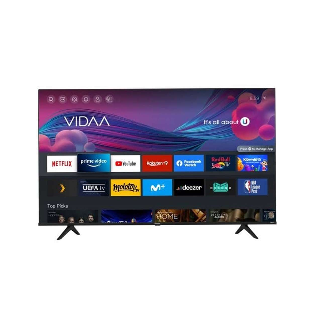 Hisense 55A6HKEN 55inch Google TV 11 4K Smart TV - Image 2