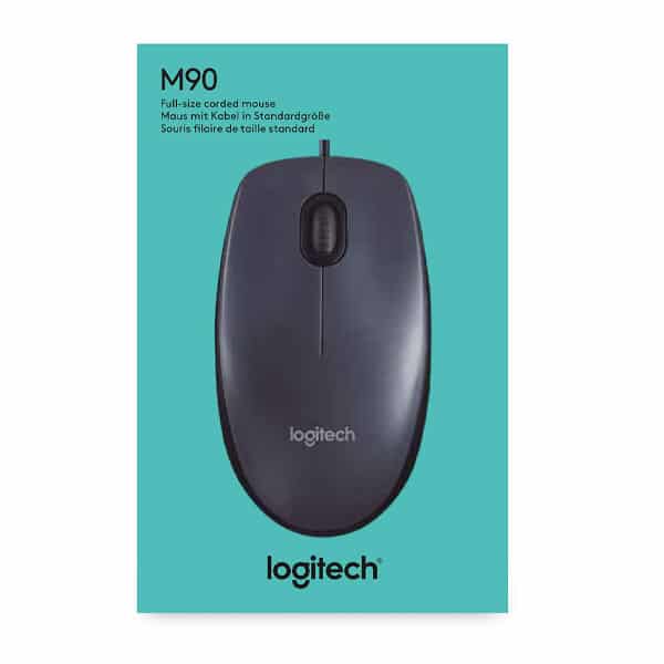 Logitech M90 Wired Mouse - Image 2