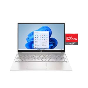 HP 14s Ryzen 5 8GB 256GB SSD 2GB Radeon Graphics 14″ Full HD Display