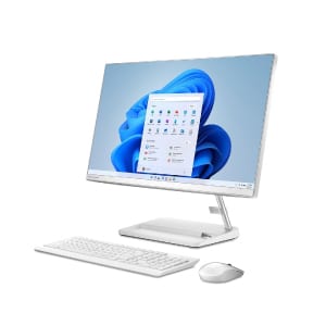 Lenovo IdeaCentre 3 All-in-One AMD Ryzen 3 5300U with Radeon Graphics 8GB RAM 256GB SSD 23.8 Inches FHD Display Desktop Computer White