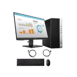 HP EliteDesk 800 G4 Core i5 8th Gen 8GB RAM 1TB HDD 23.8" Full HD Monitor