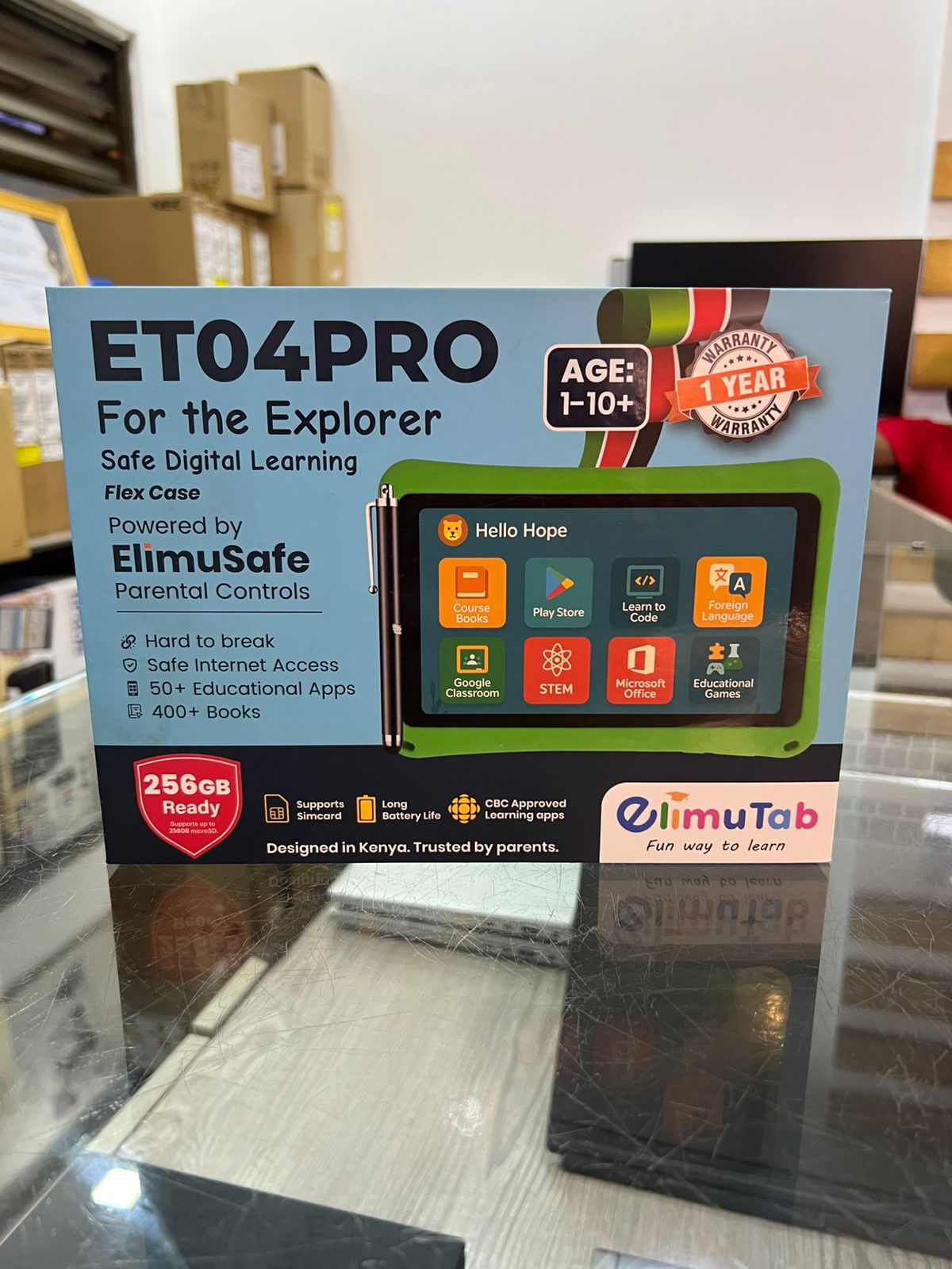 ETO 04 Pro Kids Elimu Tablet